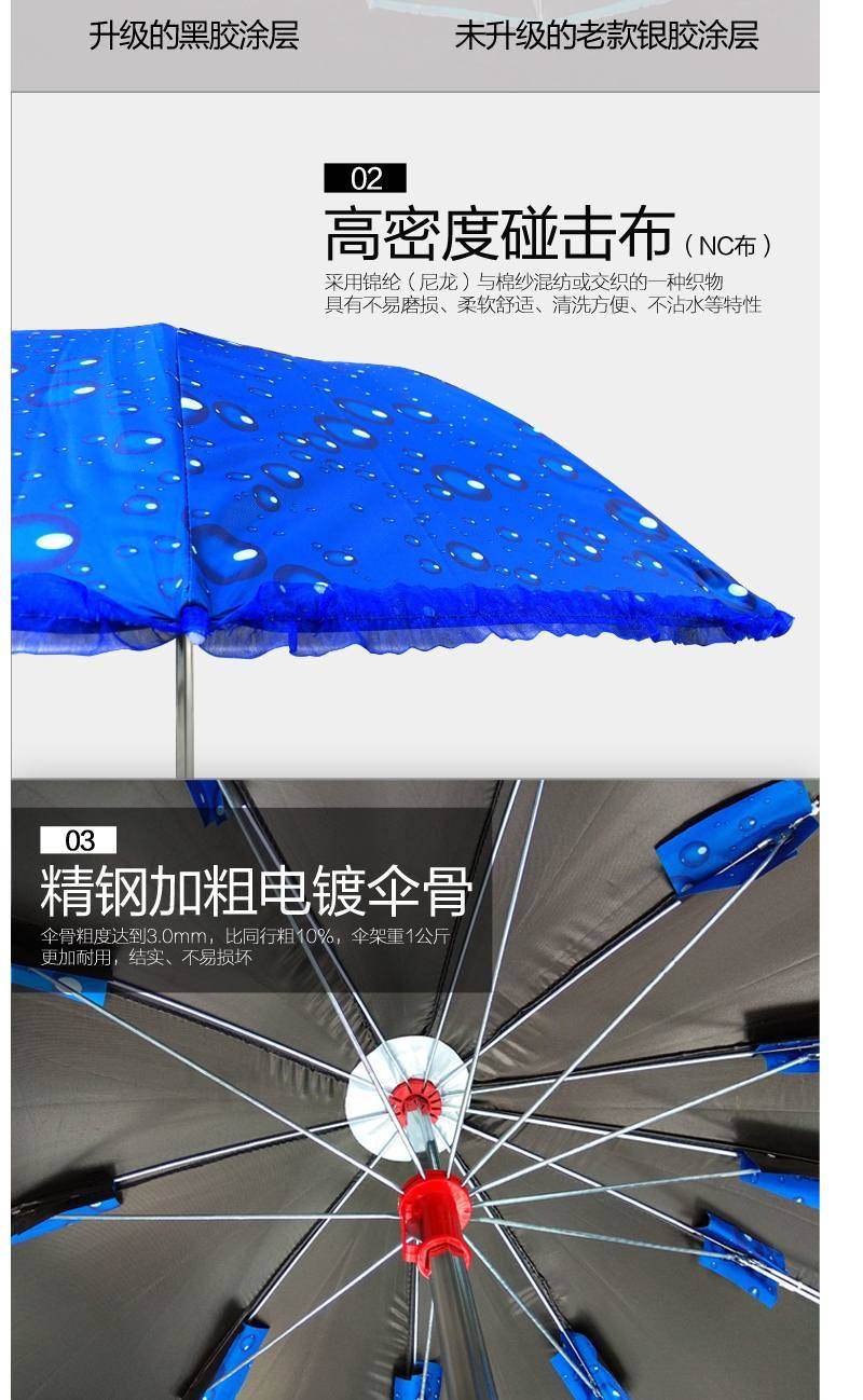电瓶车遮阳防雨伞支架太阳伞电动车摩托车夏天防晒挡风罩雨棚新款【量稻车品】