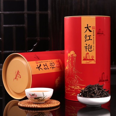 2018春茶武夷岩茶大红袍 乌龙茶叶新茶肉桂 武夷山岩茶礼盒装500g