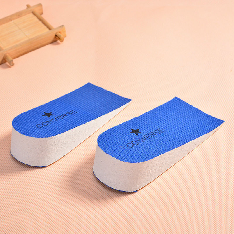 多规格隐形硅胶内增高鞋垫男女式增高半垫休闲帆布鞋运动增高鞋垫